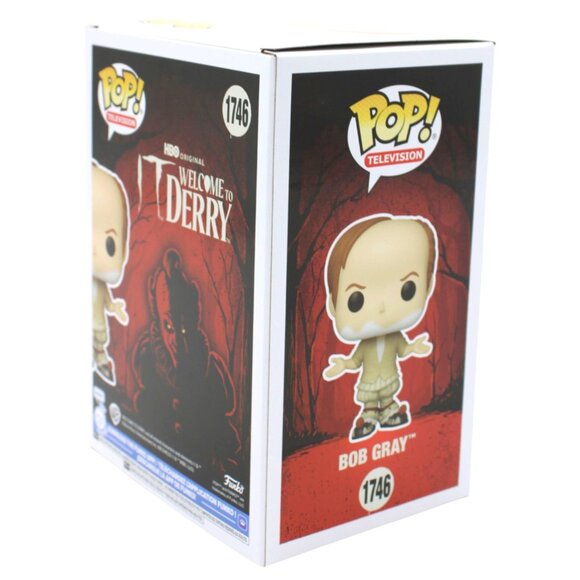 Funko Pop! Television Bob Gray Vinyl Figure HBO Welcome To Derry 1746 - Picture 6 of 7